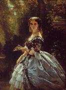 Franz Xaver Winterhalter Princess Elizabeth Esperovna Belosselsky-Belosenky, Princess Troubetskoi France oil painting artist